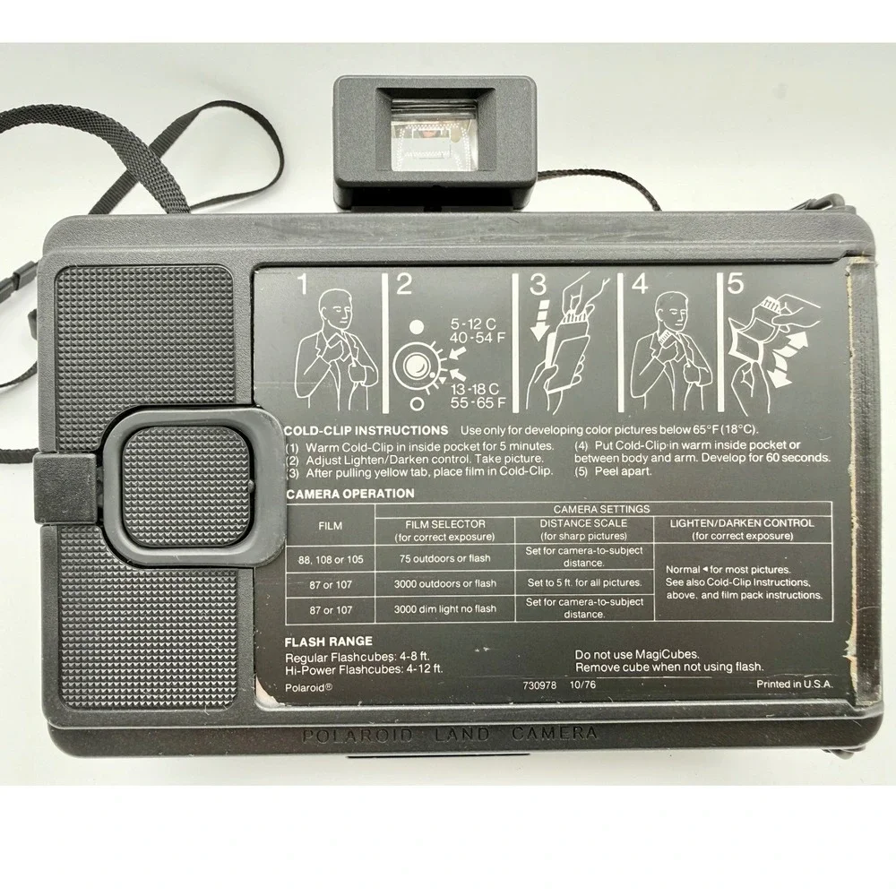 Polaroid The Reporter Land Camera Vintage Instant-Tested